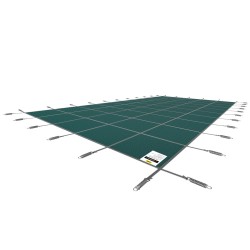 Uima-altaan turvapeite polypropeeni verkko sopii 5,49x10,97 m upotettuun altaaseen vihreä