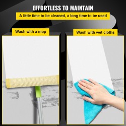 Tanssilattiarulla PVC-vinyyli 2 x 7 m 1,5 mm matta käännettävä