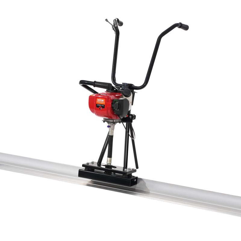 Bensiinikäyttöinen teräsrunkoinen betonitasain 1830/2445/3370 mm alumiinilatoilla 6500 kierrosta minuutissa värähtelymoottorilla