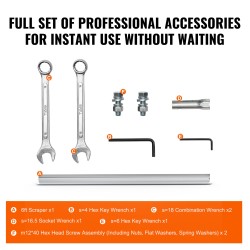 Bensiinikäyttöinen betonitasain 1830 mm alumiinilasta säädettävillä kahvoilla