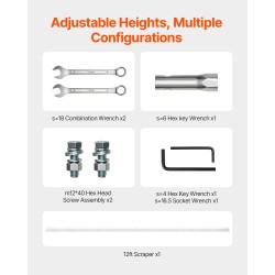Bensiinikäyttöinen betonitasoitin kolmesataakuusikymmentäkuusi senttimetriä alumiinilautalla teräsrungolla nelitahtisella