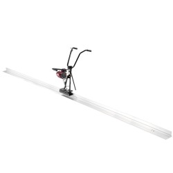 Bensiinikäyttöinen betonitasoitin kolmesataakuusikymmentäkuusi senttimetriä alumiinilautalla teräsrungolla nelitahtisella