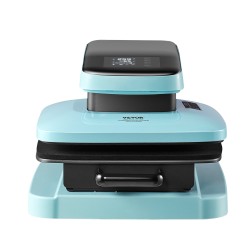 Automaattinen kaksitoiminen lämpöprässi 381 x 381 mm levy mukit 311–850 g T-paidat