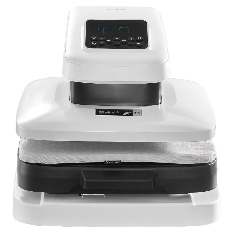 Pöytämallinen automaattinen lämpöprässi 38 x 38 cm sublimaatioon ja vinyylille