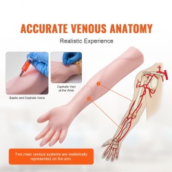 IV-harjoitteluvarsi PVC-materiaali ruostumaton teräs 560x130x70 mm irrotettavilla laskimoilla ja kantolaukulla