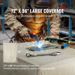 Hitsauspeite kuitulasi 182,9 x 243,8 cm 2 kpl lämmönkestävä 537 °C