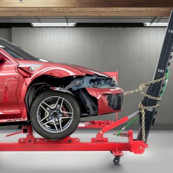 Korin oikaisulaite teräs kuuden tonnin vetovoima kolmen tonnin ilmatyynynostin hydraulinen jalkapumppu