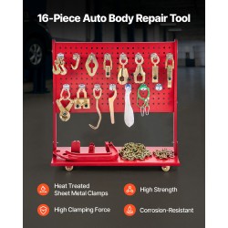 Korikorin oikaisulaite 6T vetojärjestelmä 3T ilmatyynynostin 6000PSI hydraulipumppu 16 oikaisutyökalua