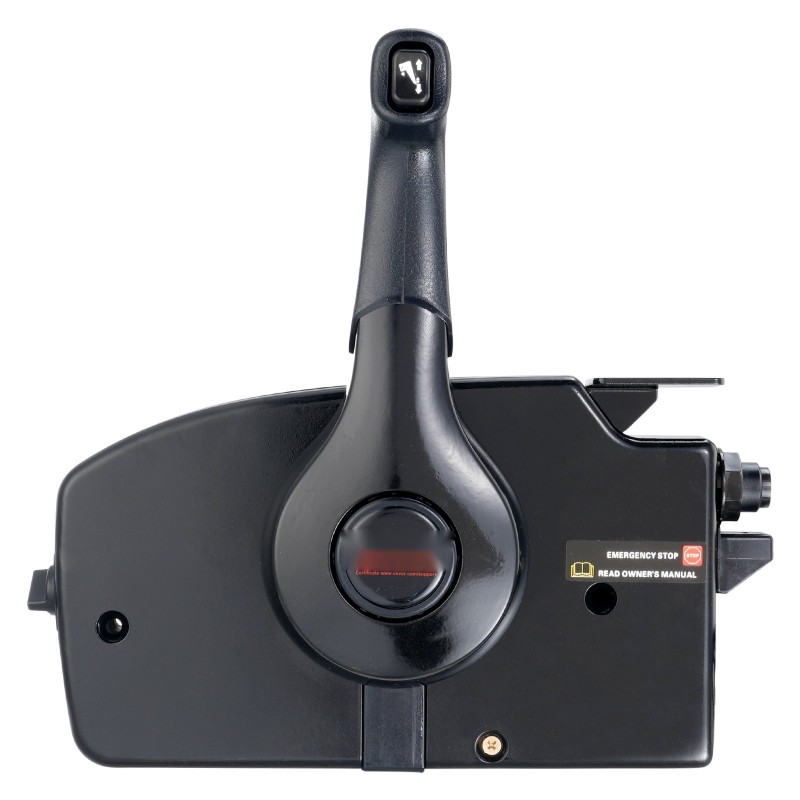 Sivulle asennettava perämoottorin kauko-ohjauslaatikko Mercury PT 2-tahtinen trimmikytkimellä turvavaijerilla 16,3 jalkaa