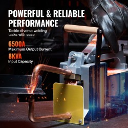 Pistehitsauslaite kannettava 1/8-tuumainen noin 3 mm 8KVA hiiliteräs ruostumaton teräs ja alumiinilevyille