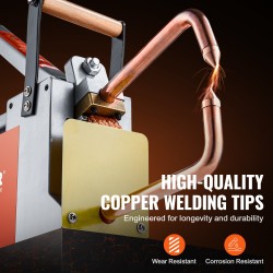 Pistehitsauslaite kannettava 1/8-tuumainen noin 3 mm 8KVA hiiliteräs ruostumaton teräs ja alumiinilevyille