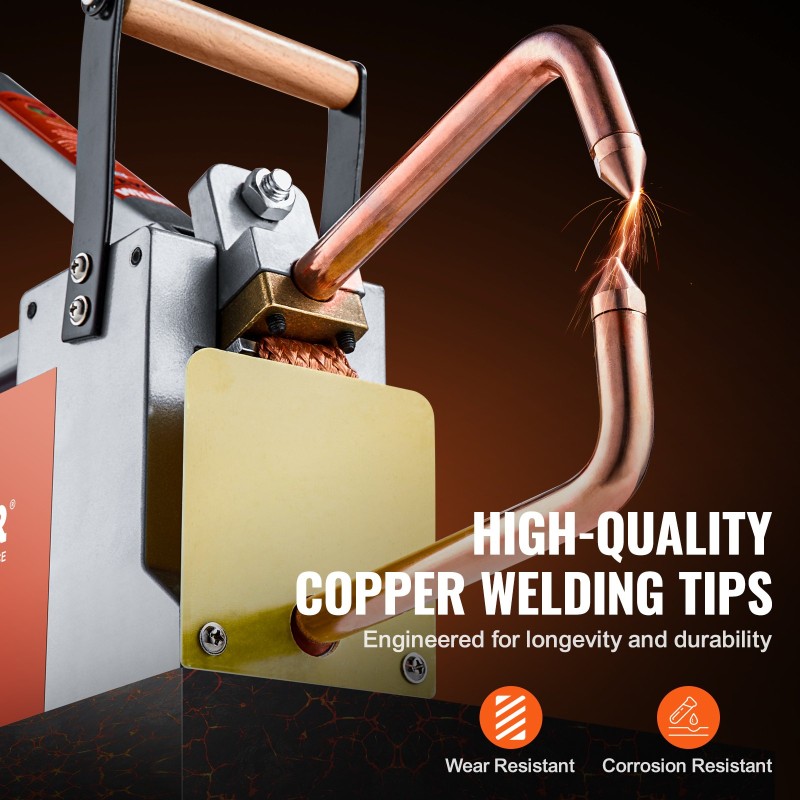 Pistehitsauslaite kannettava 1/8-tuumainen noin 3 mm 8KVA hiiliteräs ruostumaton teräs ja alumiinilevyille