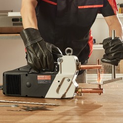 Kannettava pistehitsauskone metallilevyille 4/25-tuumainen 9.2KVA 4500A hiiliteräs ruostumaton teräs alumiini