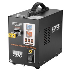 Pistehitsauslaite 2,8 kW pulssi säädettävä 200–700 g paine 0,12 mm puhtaalle nikkelille