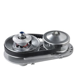 Go-kartin teräsvetokytkimen vaihtosarja 2–8 hv epäsymmetriset pyörät leveä kumihihna ruosteenestopinnoite