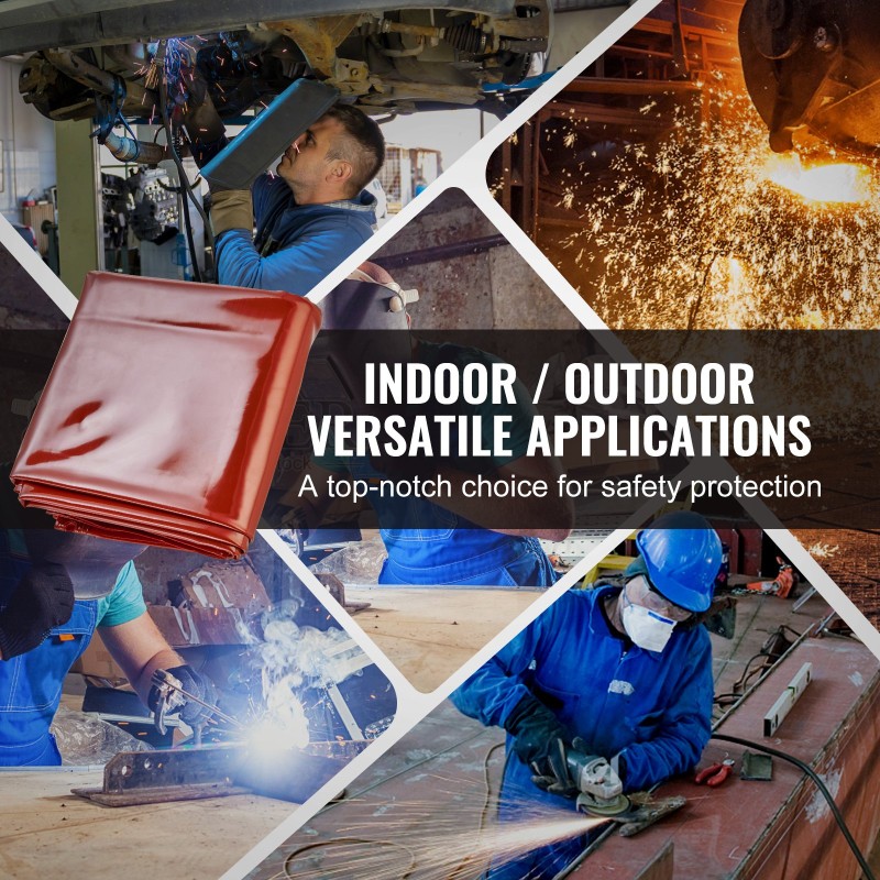 Hitsausnäyttö paloa hidastavaa vinyyliä 3-paneelinen 1,8x1,8 m 12 pyörällä