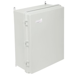 Sähkökotelo ABS 530x430x200 mm IP67 saranoitu kansi ruostumaton salpa