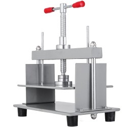 Kirjansidontapuristin paksu teräsrunko A4-kokoisille arkeille tuhannen viidensadan kilon puristusvoima