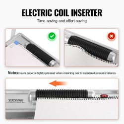 Kierresidontakone 46 reiän 500 arkin käsireiitys sähköinen sidonta A4 A5