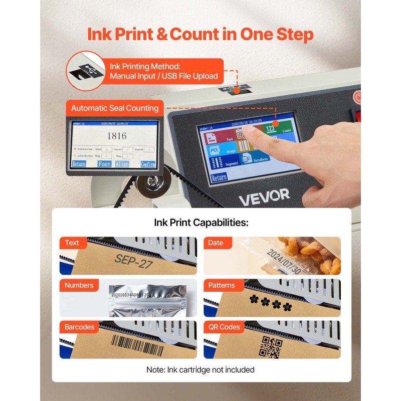 Jatkuvatoiminen vaakasuuntainen nauhasaumaaja 6–12 mm sauma 0,03–0,8 mm säädettävä lämpötila ja nopeus