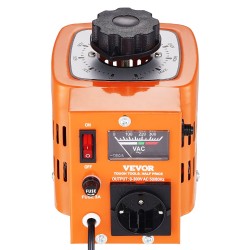 Portaattomasti säädettävä jännitemuuntaja 500VA 230V tulo 0 300V lähtö 1 7A kuparikela