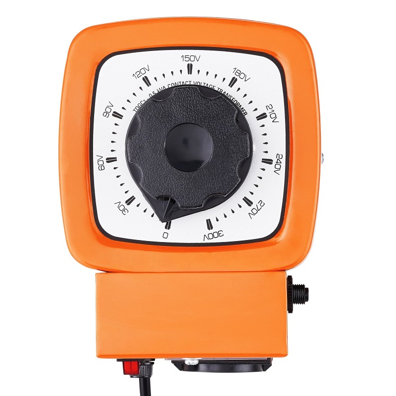 Portaattomasti säädettävä jännitemuuntaja 500VA 230V tulo 0–300V lähtö 1,7A kuparikela