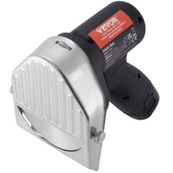 Sähköinen langaton kebableikkuri 80W ruostumatonta terästä 100mm 2 terää 0–8mm säädettävä