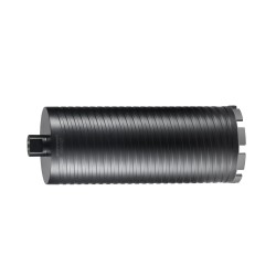 Timanttiporanterä hiiliteräsrunko 108 mm poraussyvyys 241 mm märkä ja kuiva mukana adapteri