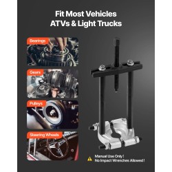 Laakerinvetosarja 14-osainen karkaistu teräs 50 mm ja 70 mm leuat 5 tonnia