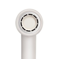 Hiustenkuivain polykarbonaattikuori kompaktikokoinen matkakäyttöön kolme lämpötilaa kaksi nopeutta kaksisataa miljoonaa