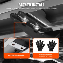 Astinlaudat 201 ruostumaton teräs 152 mm 2 kpl neljän ovan Ford malleihin