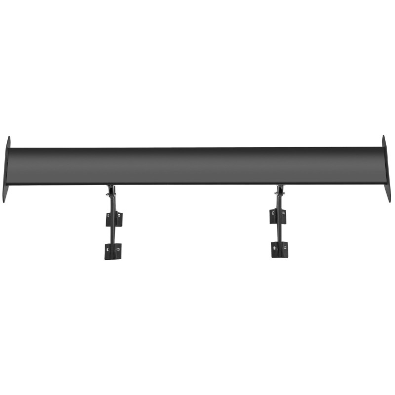 Takaspoileri GT-tyylinen yksitasoinen alumiiniseos 6063 110 cm mattamusta säädettävä