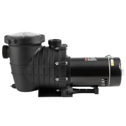 Yksinopeuksinen allaspumppu 1,5HP 1118W 378 l/min 15 m nostokorkeus vahvistettu PP-muovirunko suodatinkori