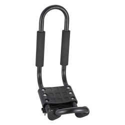 J muotoinen kajakin kattoteline 2 kpl seosterästä pehmustettu yhdelle kajakille