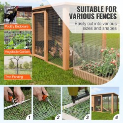 Kuumasinkitty teräsverkko rulla 915 mm x 15,24 m 12,7 mm silmäkoko puutarhaan