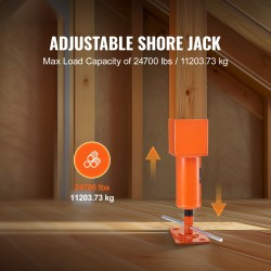 Ruuvitunkkipilari Q235-teräs sopii 101,6×101,6 mm puutolpalle 33,5–47,5 cm