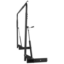 Kylpytynnyrin ja porealtaan kannennostin hydraulinen alumiinirakenteinen säädettävä leveys 175 245 cm molemmille sivuille