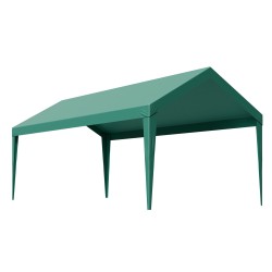 Autokatoksen kattopeite 3 x 6 m 210 g PE kangas PU pinnoite tummanvihreä