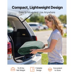 Autokatoksen kattopeite 3 x 6 m 210 g PE-kangas PU-pinnoite tummanvihreä