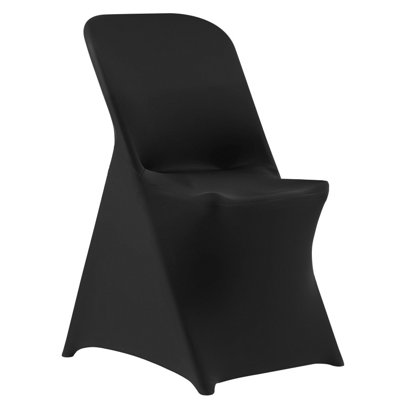 Tuolinpäälliset polyesteri spandex 30 kpl musta sopii tuoleille enintään 46x50x86 cm