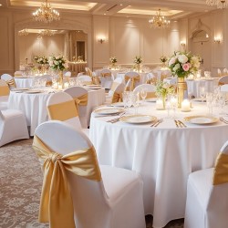 Tuolinpäälliset polyesteri-spandex valkoiset 30 kpl sopivat juhla- ja bankettituoleille