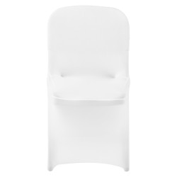 Tuolinpäälliset polyesteri-spandex valkoiset 30 kpl sopivat juhla- ja bankettituoleille
