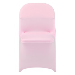 Tuolinpäälliset polyesteri elastaani 50 kpl pinkki sopii tuoleille enintään 45×46×77 cm