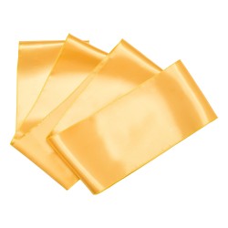 Tuolinauhat satiiniset kultaiset 17 x 275 cm 50 kpl häihin