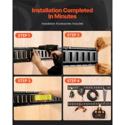 Sidontakiskosarja ruostumaton teräs 1524 mm 4 kpl kantavuus 907 kg