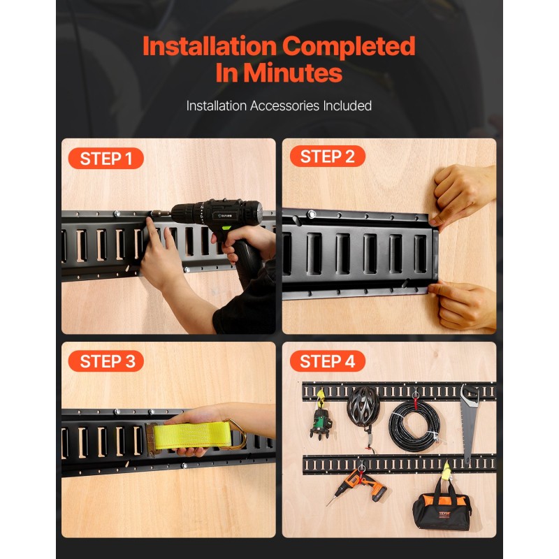 Sidontakiskosarja ruostumaton teräs 1524 mm 4 kpl kantavuus 907 kg