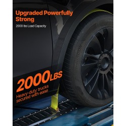 Sidontakiskosarja teräs 4 kpl 1524 mm 907 kg moottoripyörien ja polkupyörien kiinnitykseen