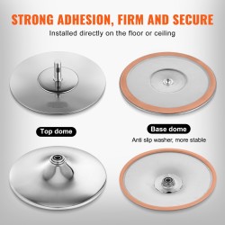 Tanssitanko teräksinen 45 mm korkeussäädettävä pyörivä staattinen 200 kg