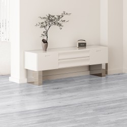 Itsekiinnittyvät vinyylilaatat 914×152 mm 20 kpl vaaleanharmaa puukuosi