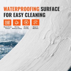 Vinyylilattialaatat 914x152mm 5,5mm 10kpl klikkilukolla vaaleanharmaa puunsyykuosi